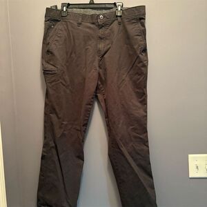 Weatherproof Men's Cargo Pants 38x30 Gray Stretch Canvas Hiking